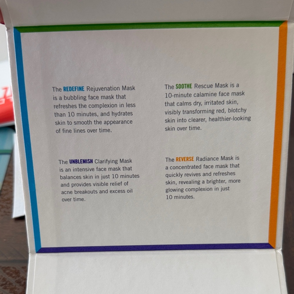 Rodan + Fields Mini Mask Set - Multicolor - Picture 3 of 3